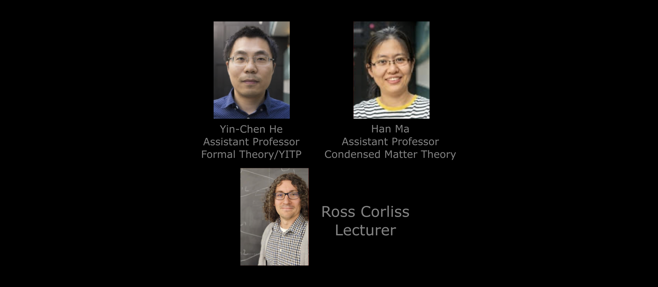 new faculty