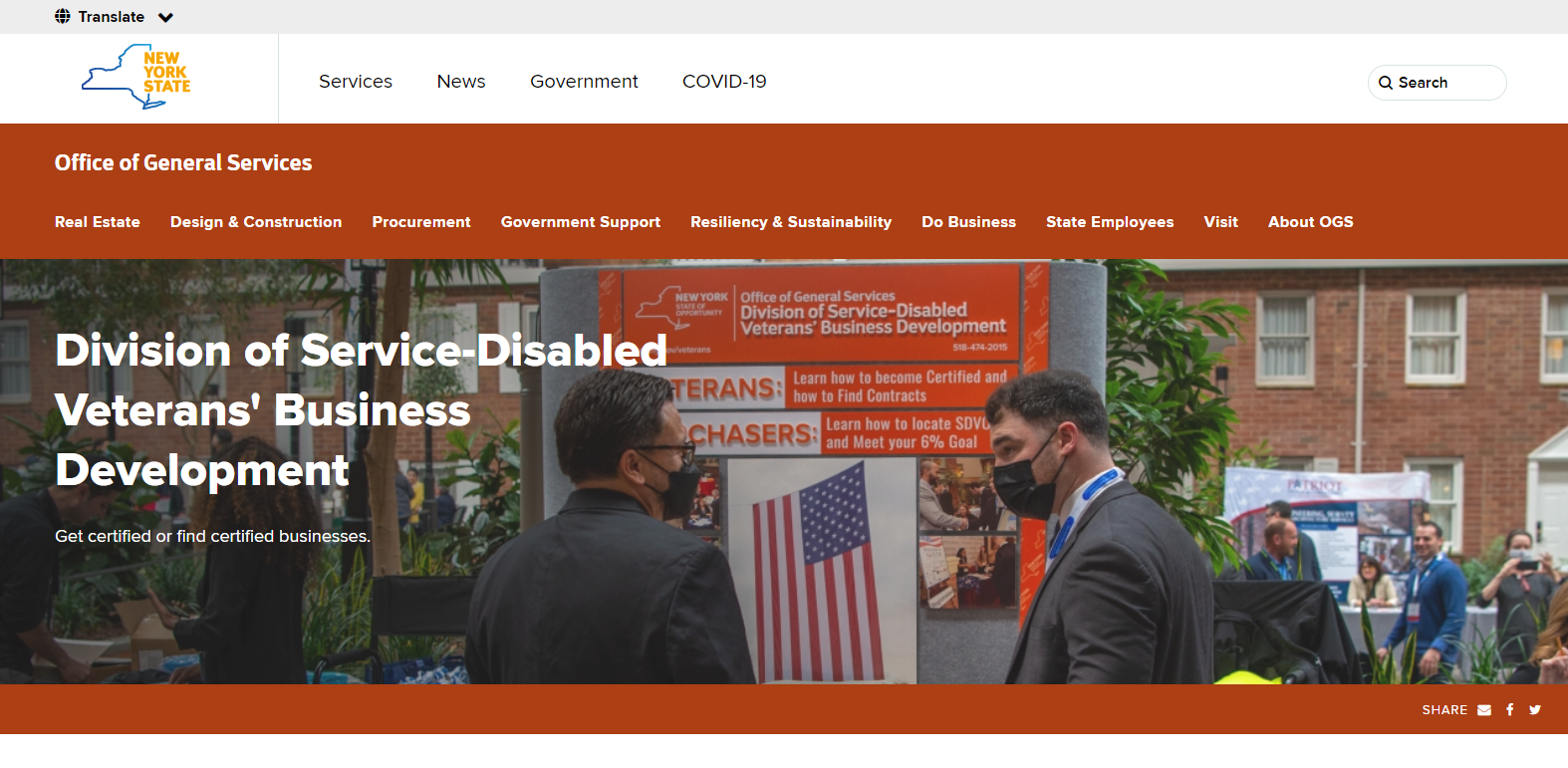 NYS veteran owned