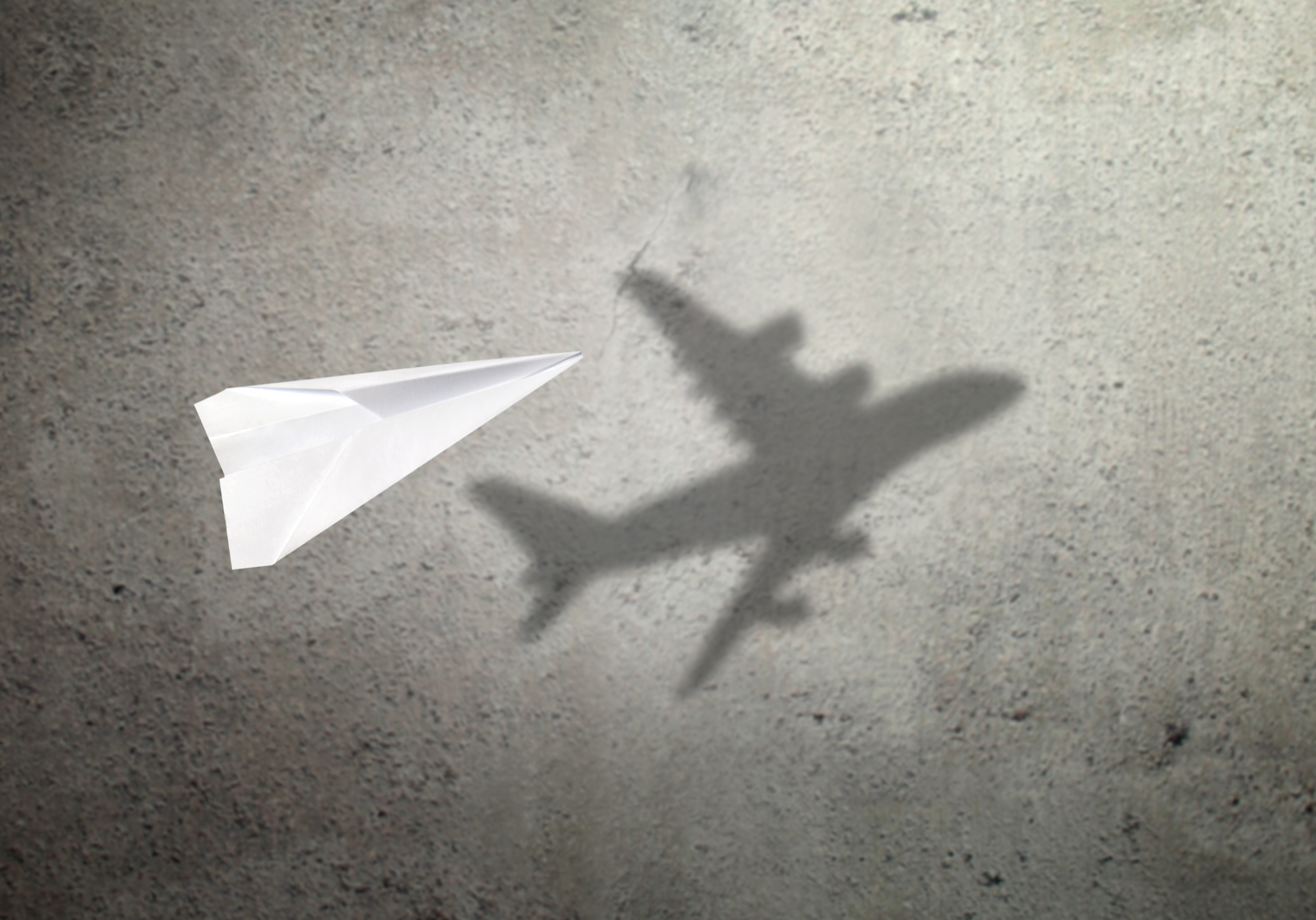paper airplane