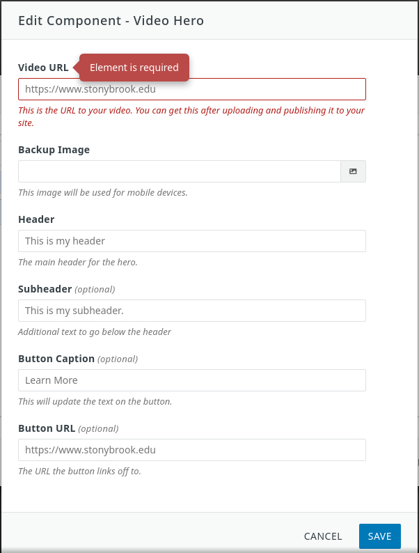 Component Modal