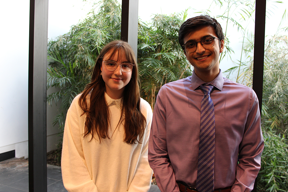 Two Students Receive Prestigious Goldwater Scholarships