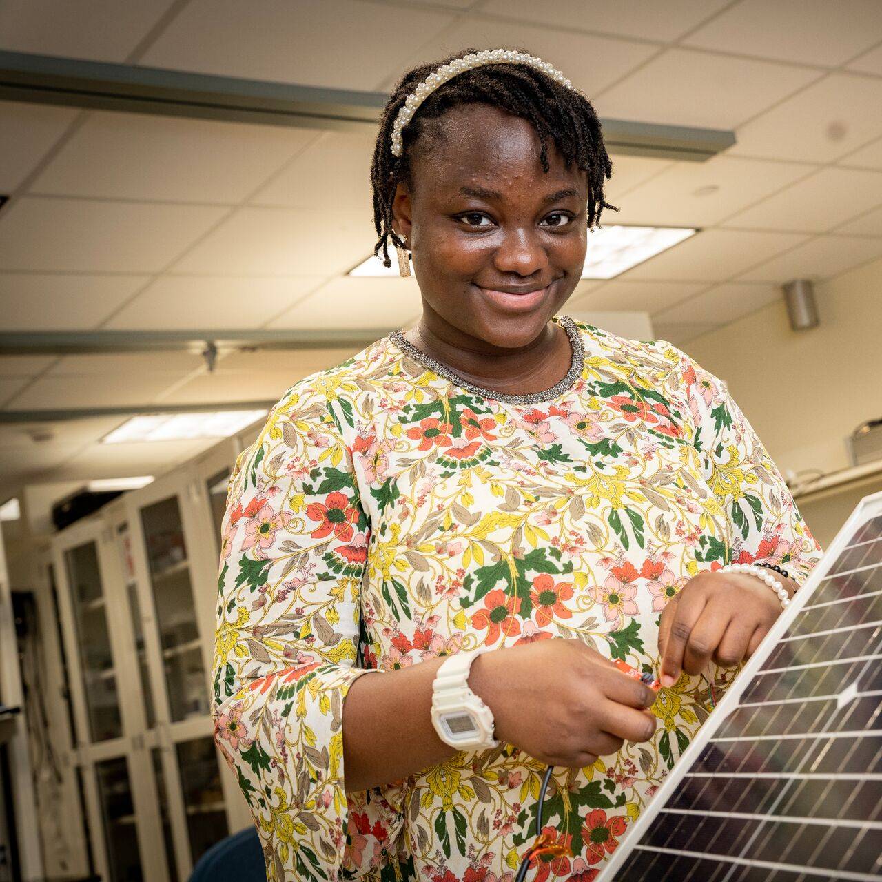 Josephine Elumeze, URECA Researcher of the Month for August 2023