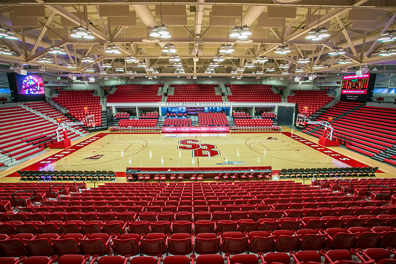 Stony Brook Sports Arena Basketball Court