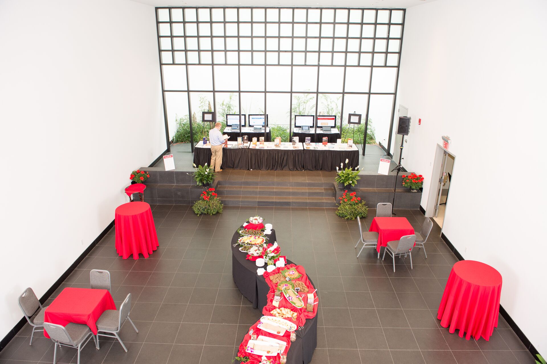 East Hall Reception Set Up