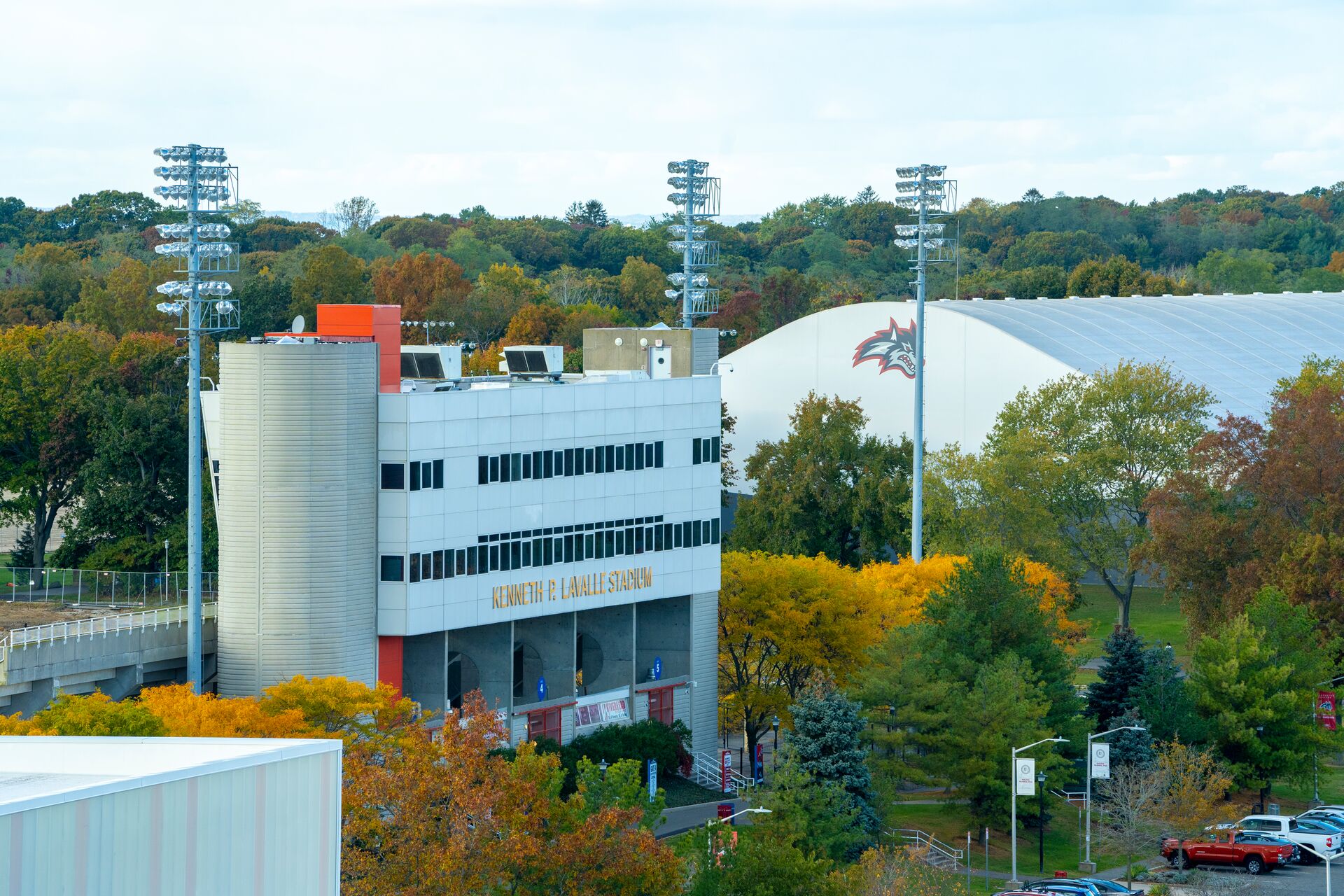 LaValle Stadium Sign