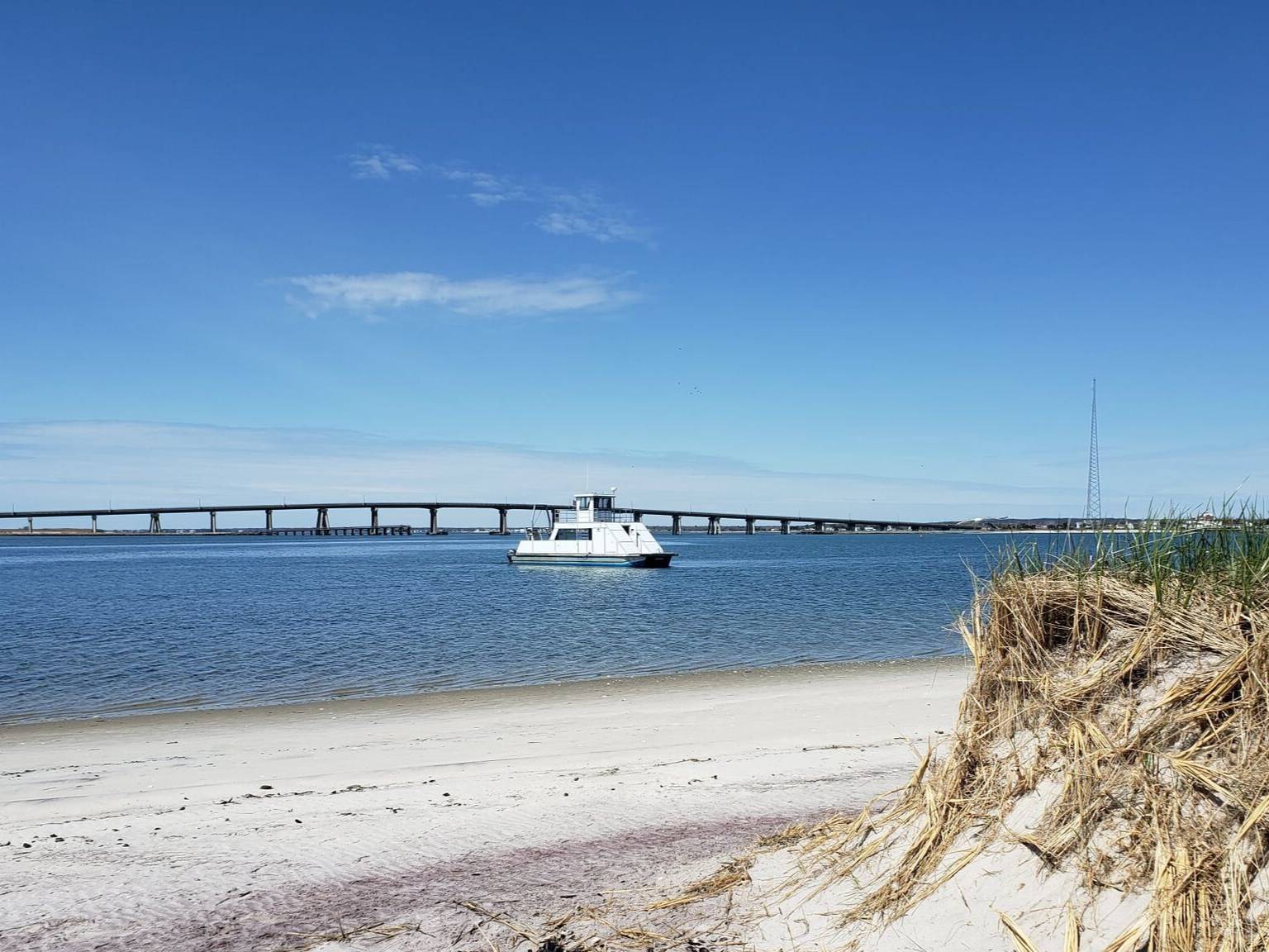 Boat on the Shinnecock Bay