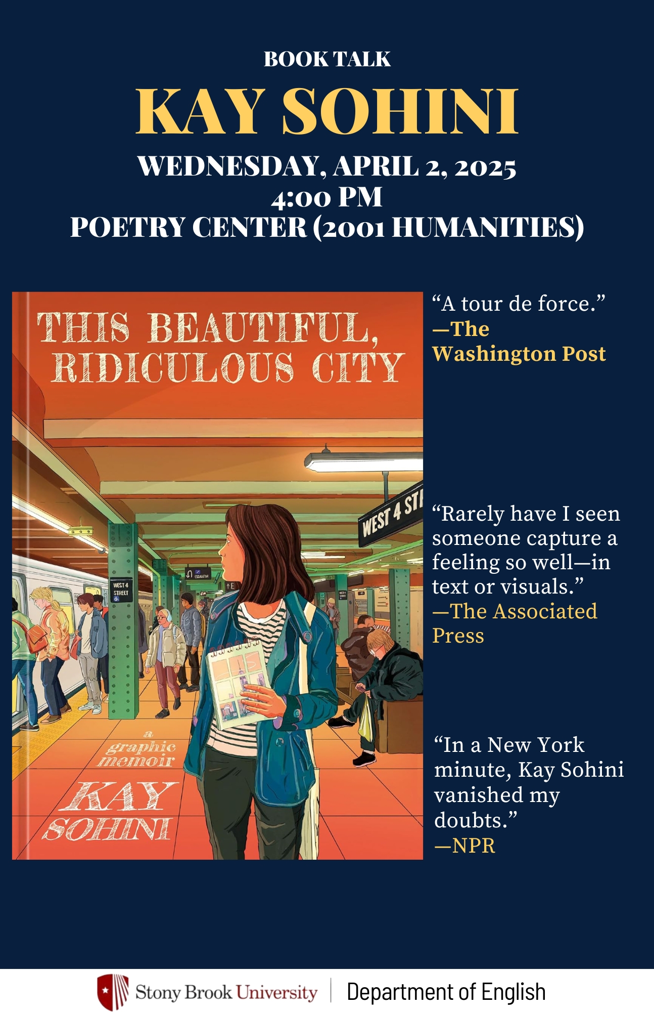 Book Talk Poster