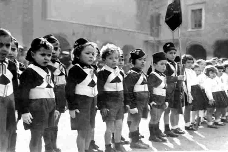 Children in Balilla Uniform