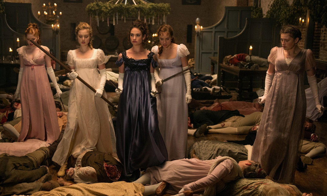 Pride & Prejudice & Zombies movie still