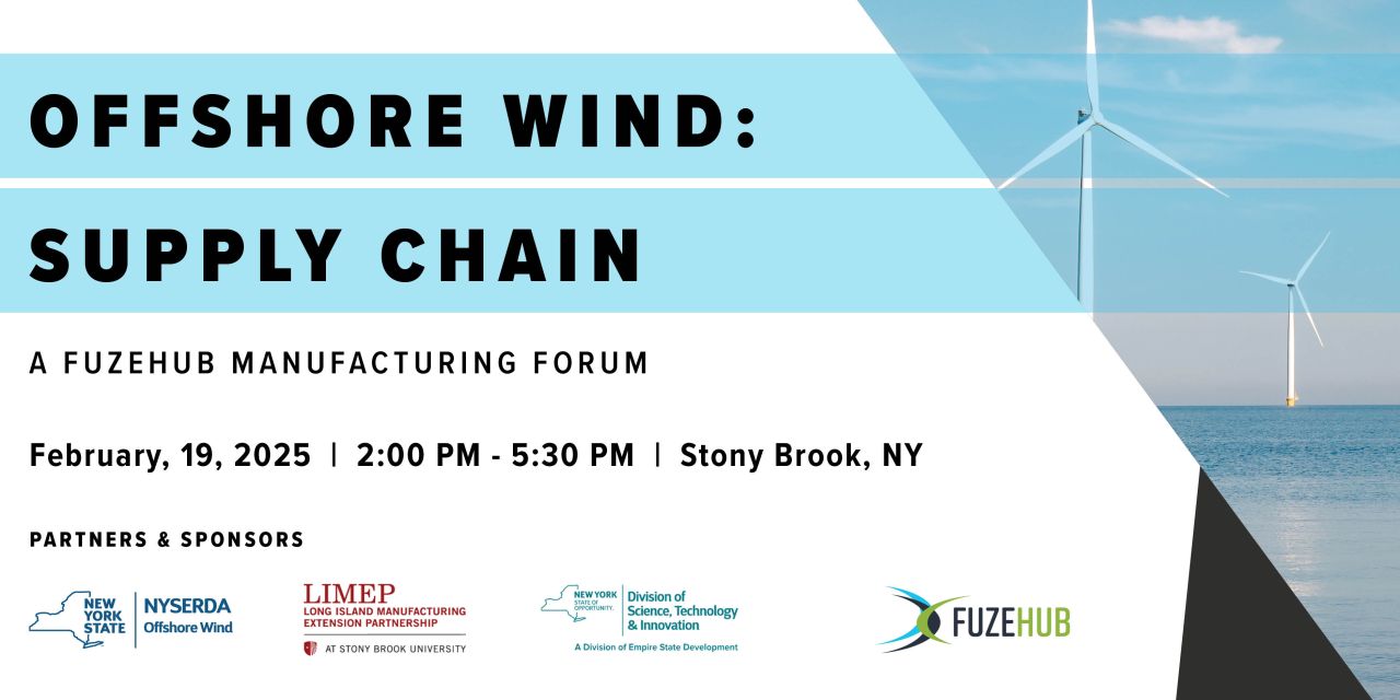 Offshore Wind Supply Chain Forum flyer