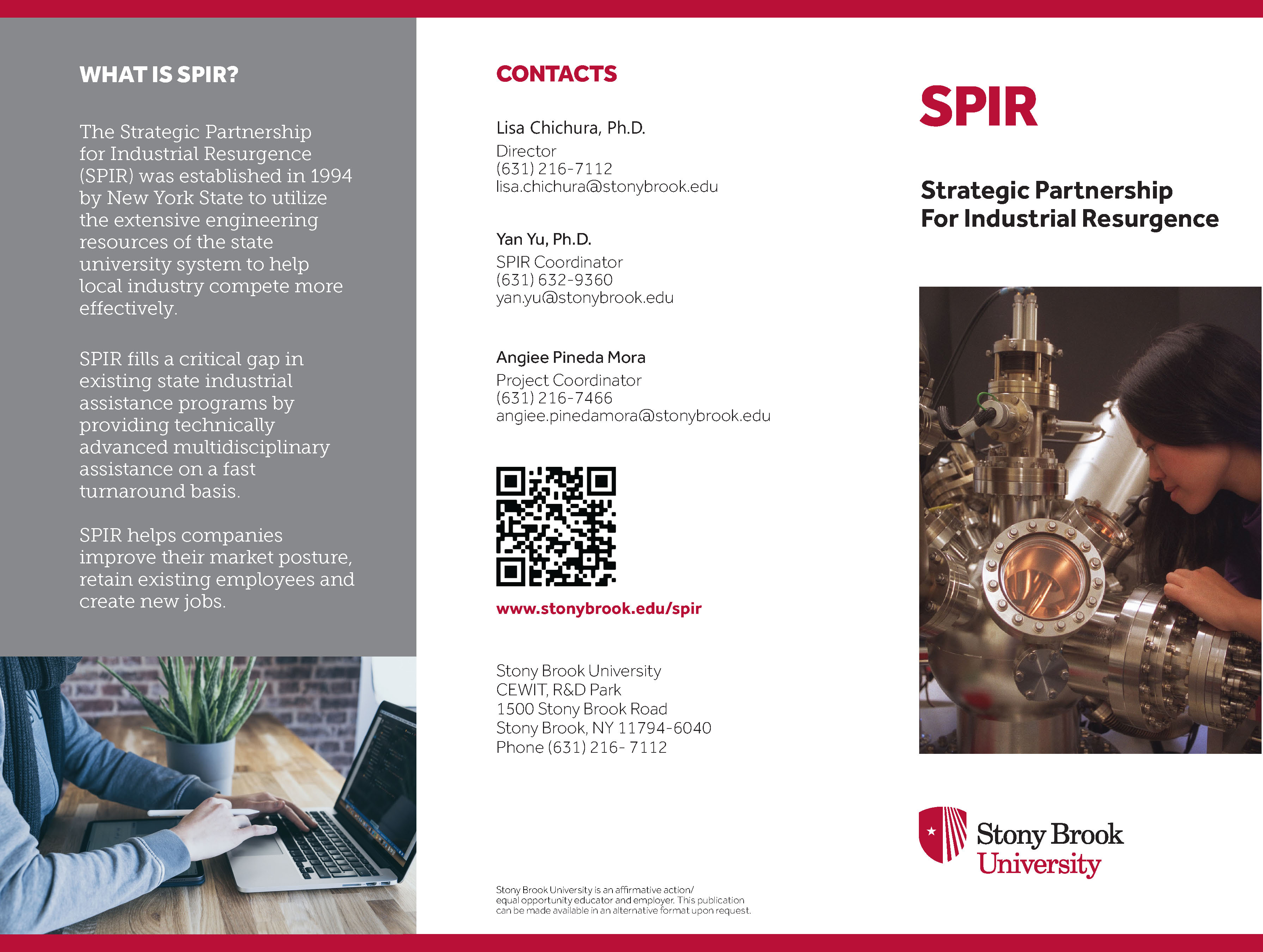 Download Our SPIR Brochure