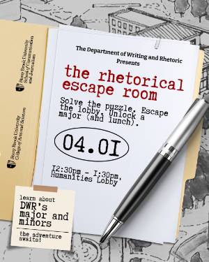 DWR Escape Room announcement